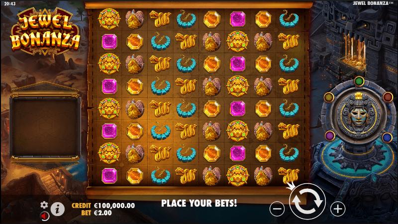 Jewel Bonanza slot game artwork