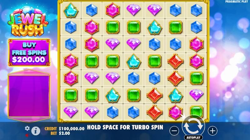 Jewel Rush slot game artwork