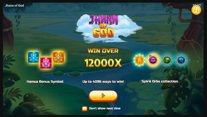 Jhana Of God slot game artwork