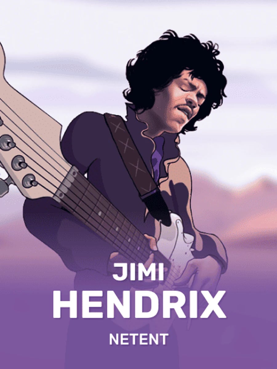 Jimi Hendrix slot game artwork