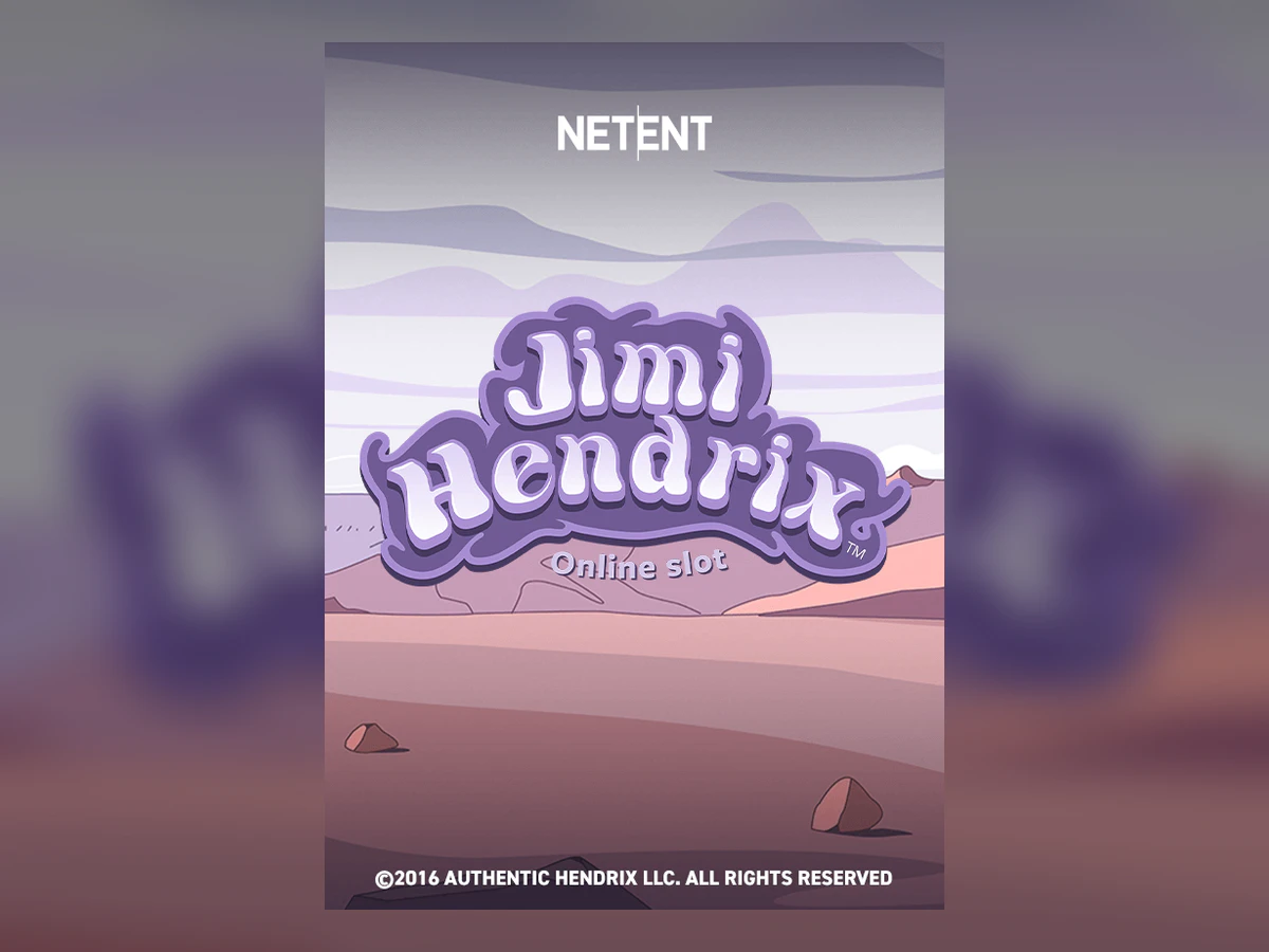 Jimi Hendrix™ slot game artwork