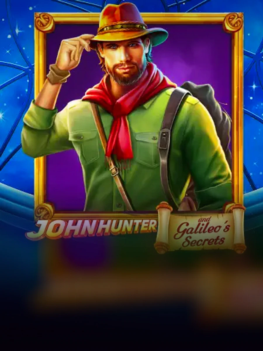 John Hunter and Galileo's Secrets slot game artwork