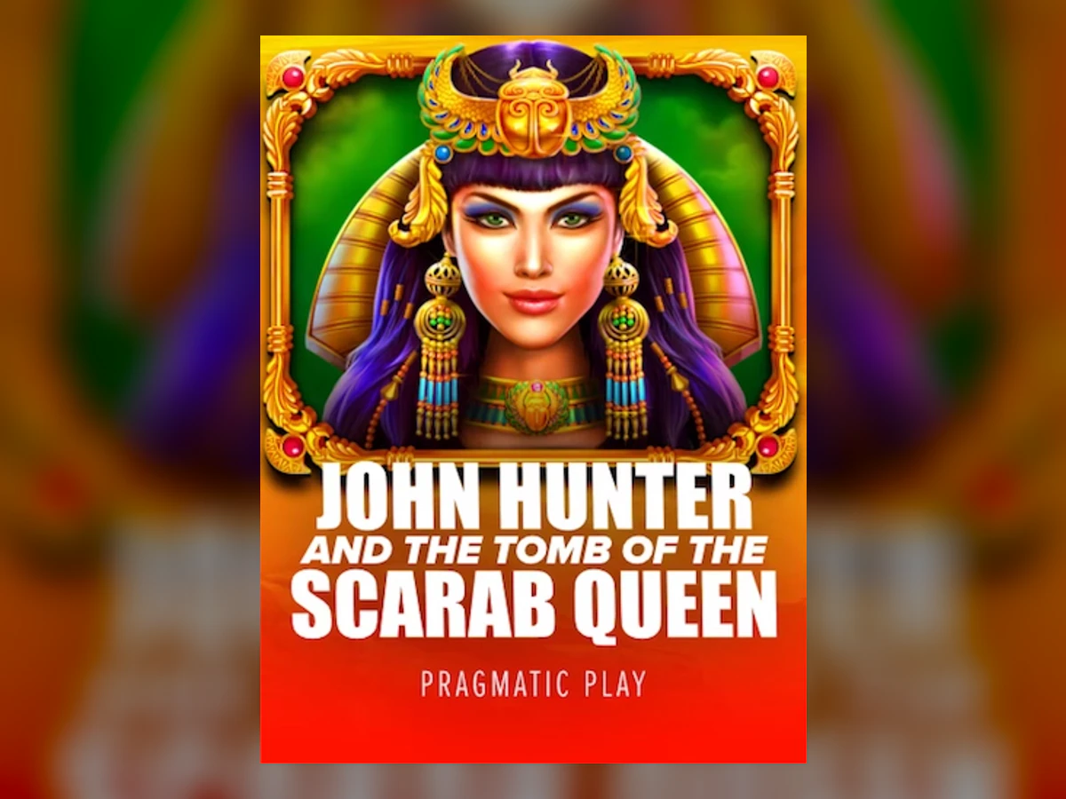 John Hunter and the Tomb of Scarab Queen slot game artwork