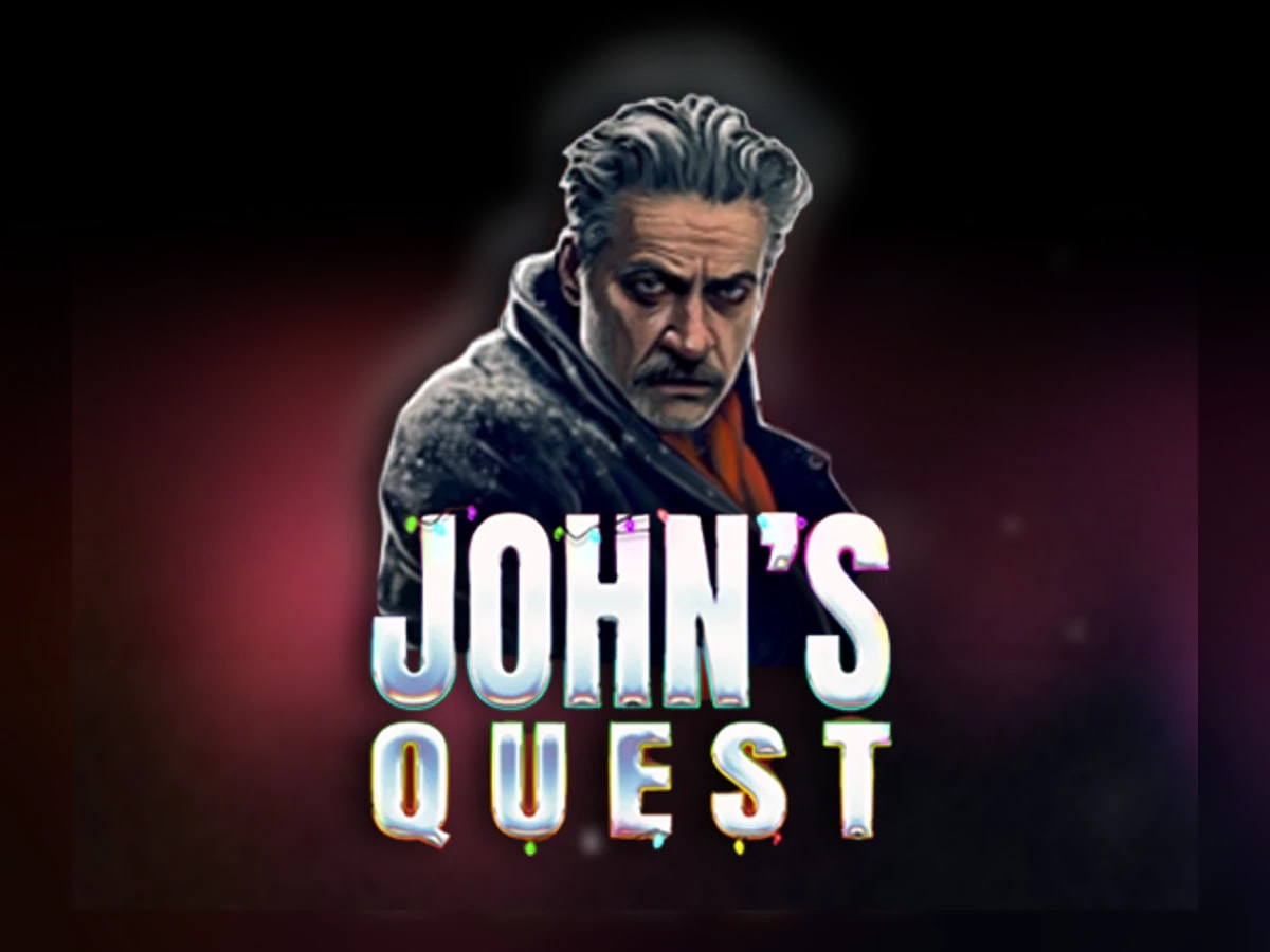 John's Quest slot game artwork