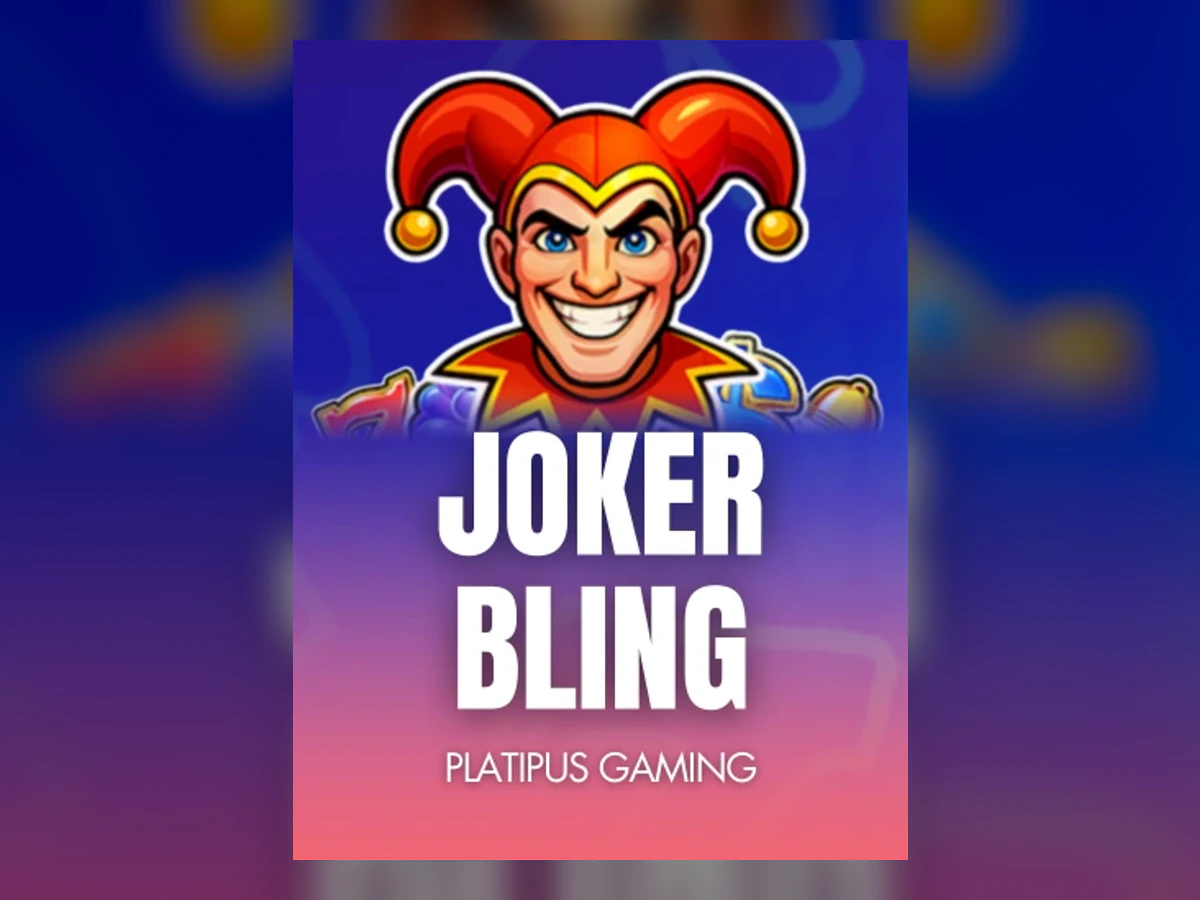 Joker Bling slot game artwork