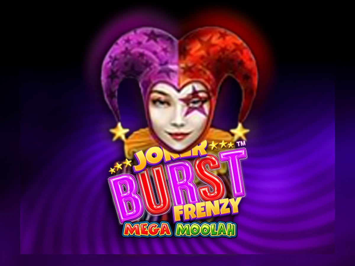 Joker Burst Frenzy Mega Moolah slot game artwork