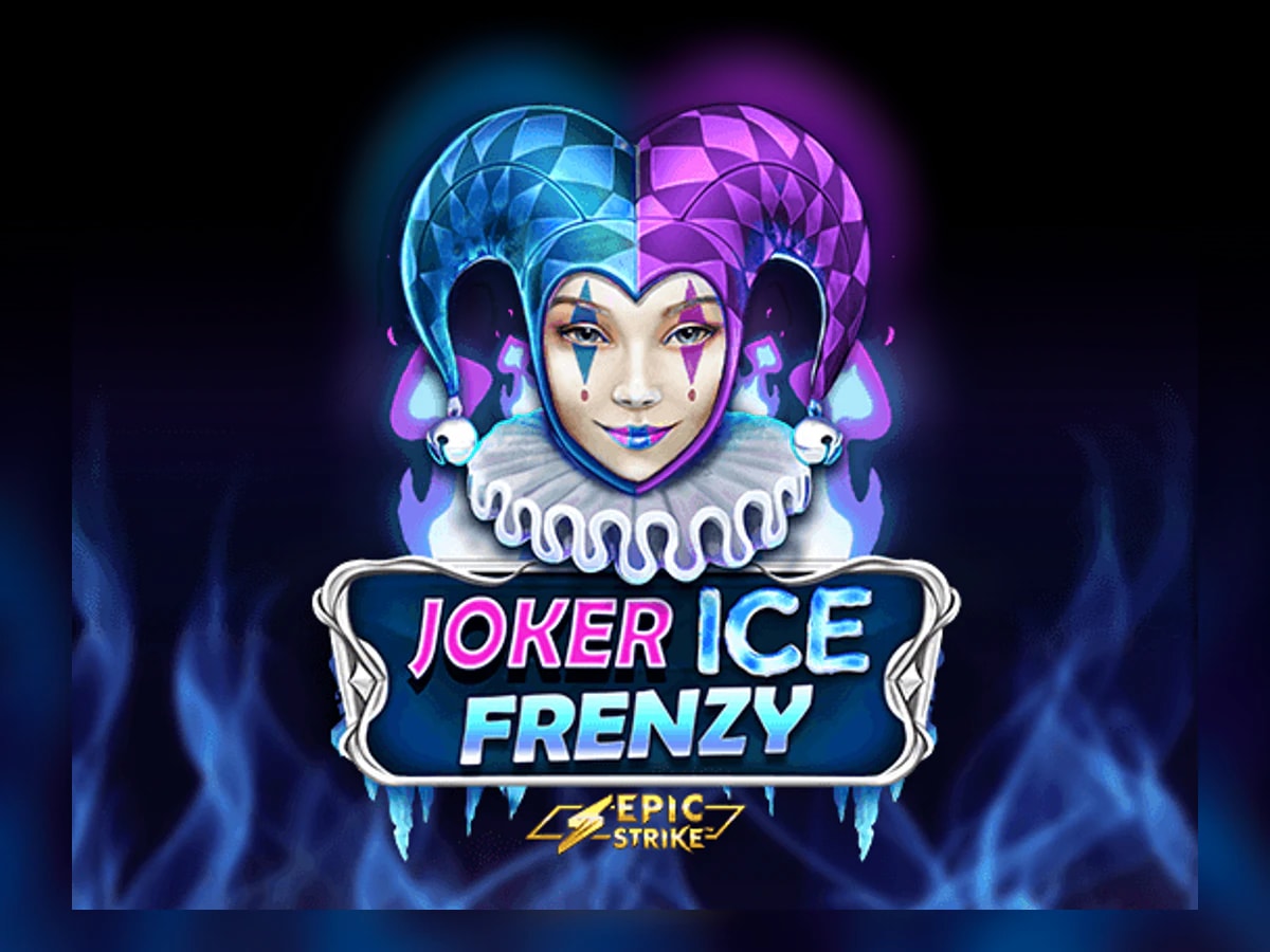 Joker Ice Frenzy Epic Strike slot game artwork