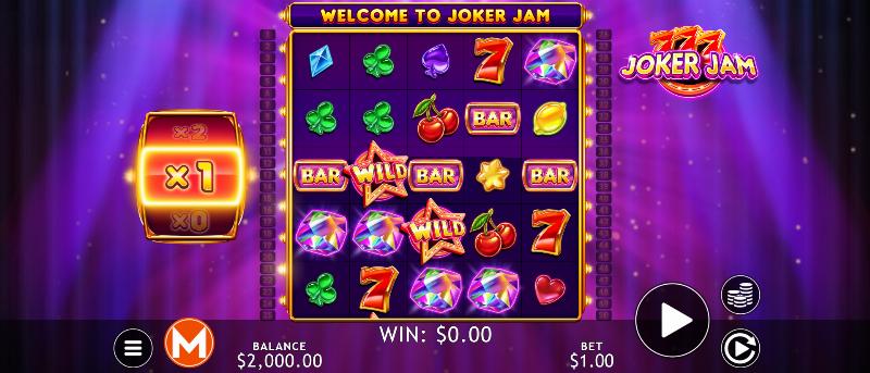 Joker Jam slot game artwork