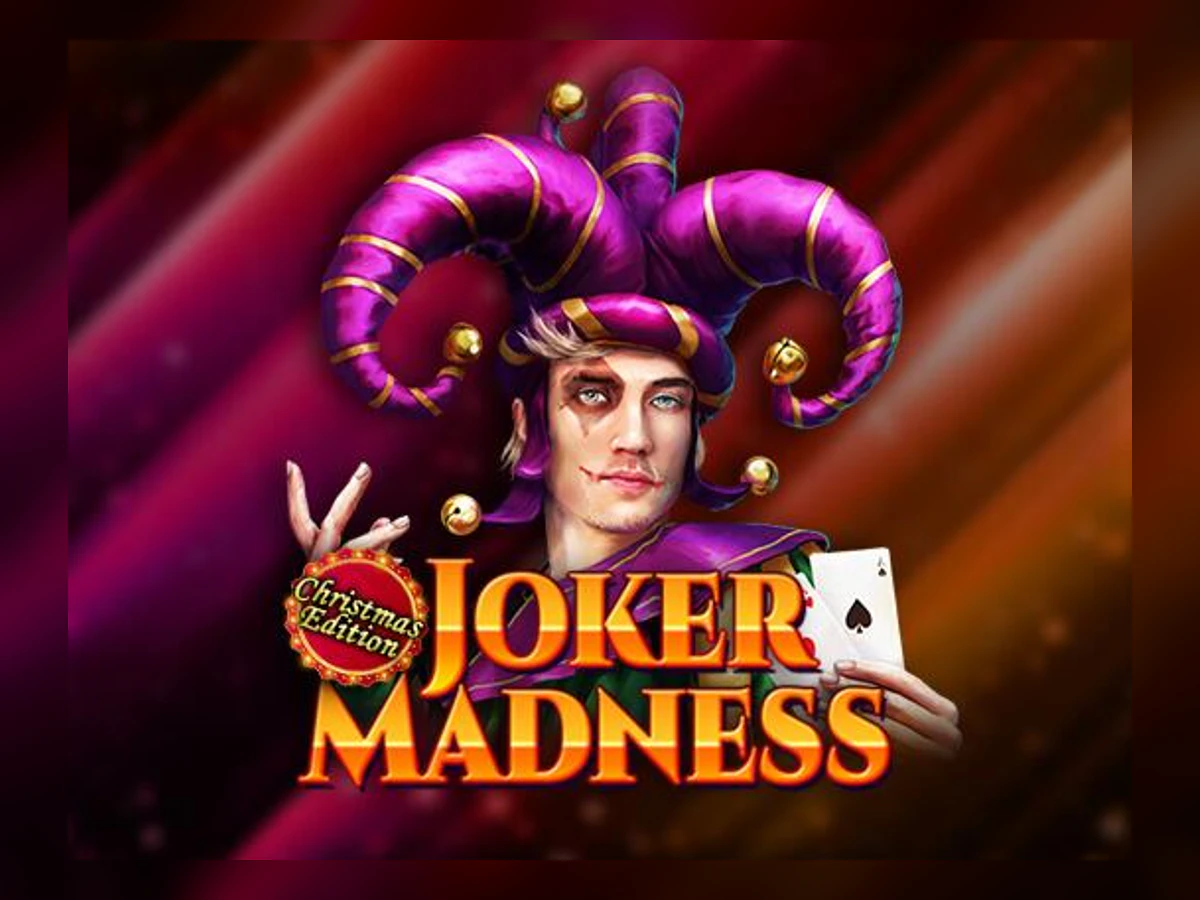 Joker Madness Christmas Edition slot game artwork