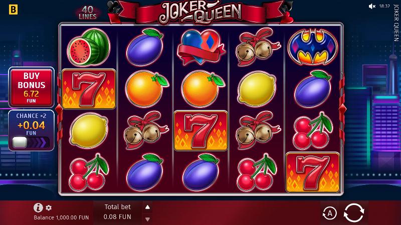 Joker Queen slot game artwork