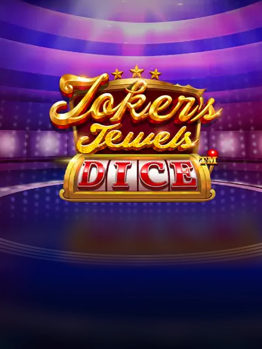 Joker's Jewels Dice slot game artwork