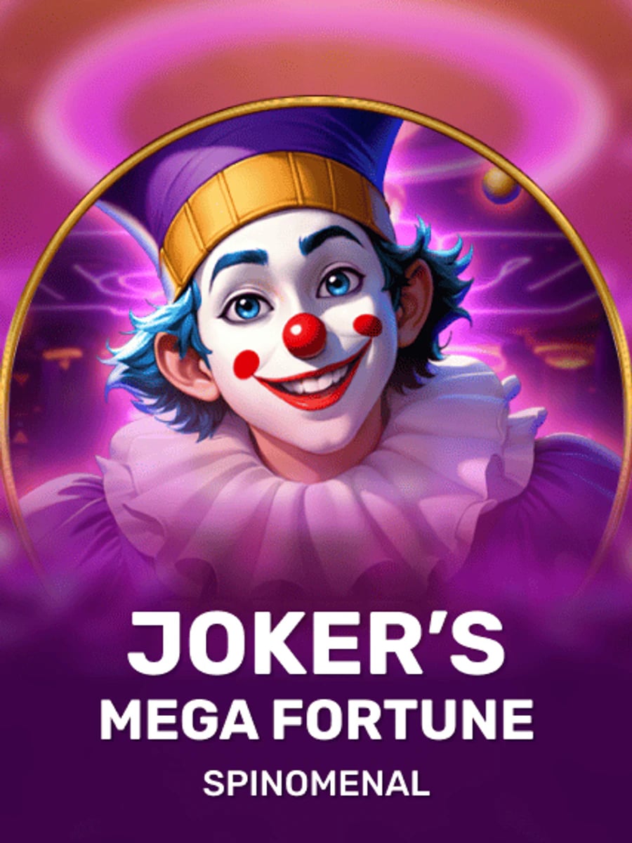 Joker's Mega Fortune slot game artwork