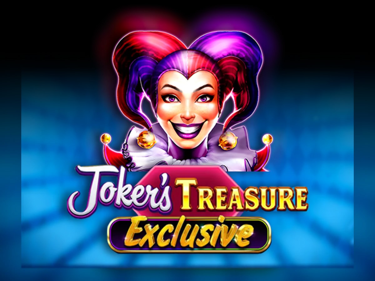 Joker's Treasure Exclusive slot game artwork