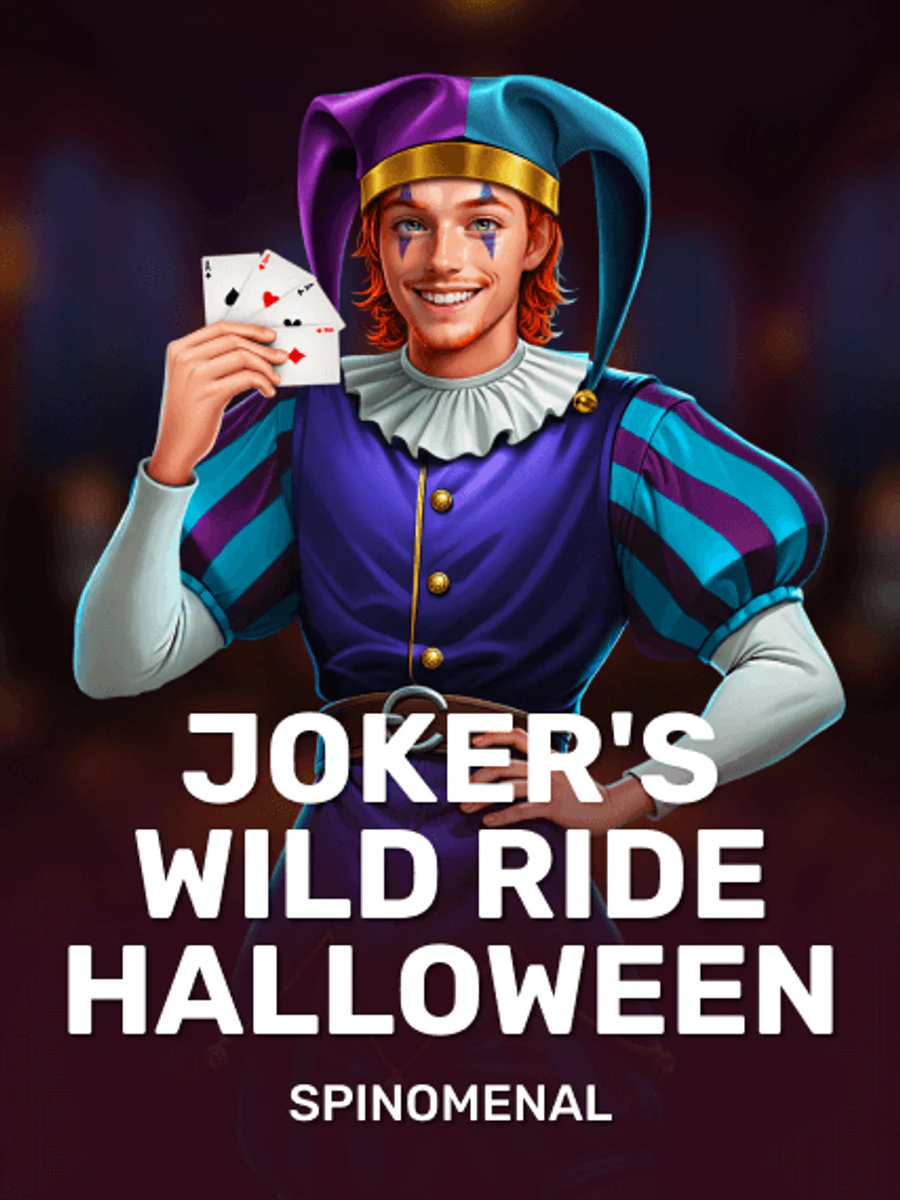 Joker's Wild Ride - Halloween slot game artwork