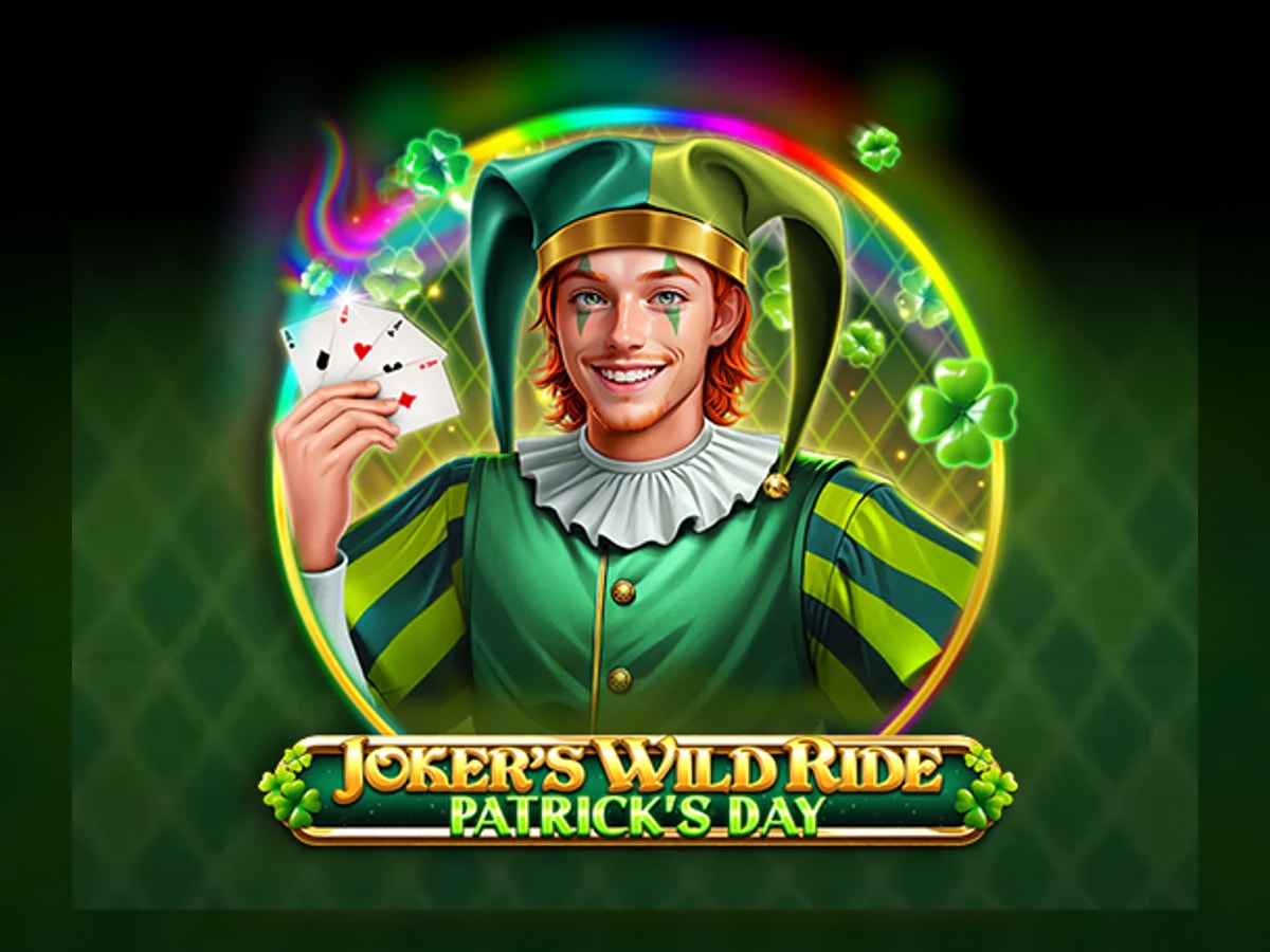 Joker's Wild Ride Patrick's Day slot game artwork