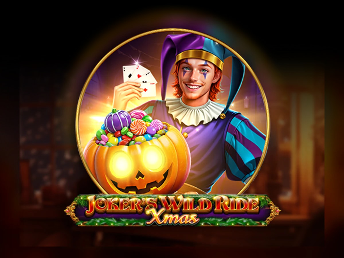 Joker's Wild Ride - Xmas slot game artwork
