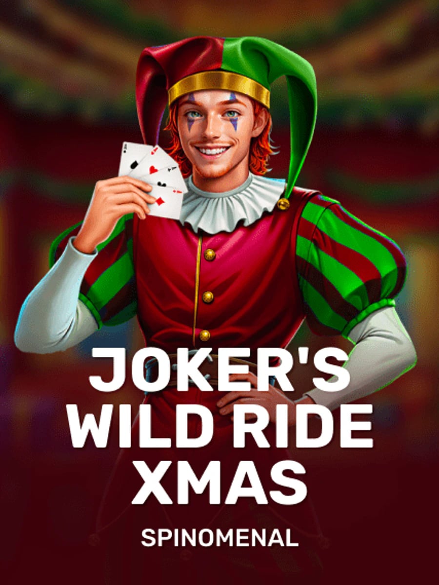 Joker's Wild Ride - Xmas slot game artwork