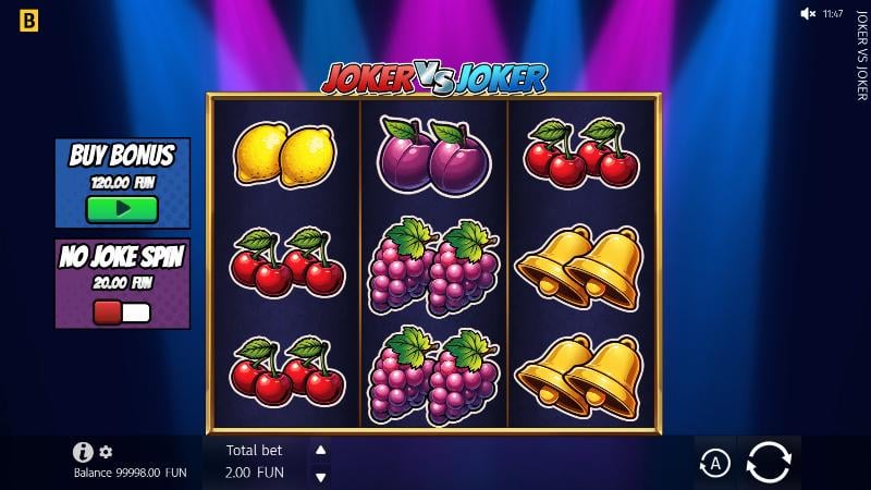 Joker Vs Joker slot game artwork