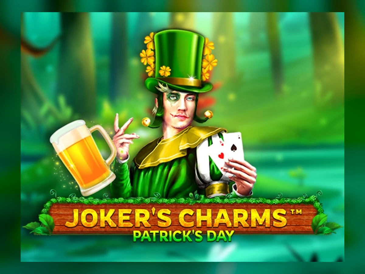 Joker's Charms Patrick's Day slot game artwork