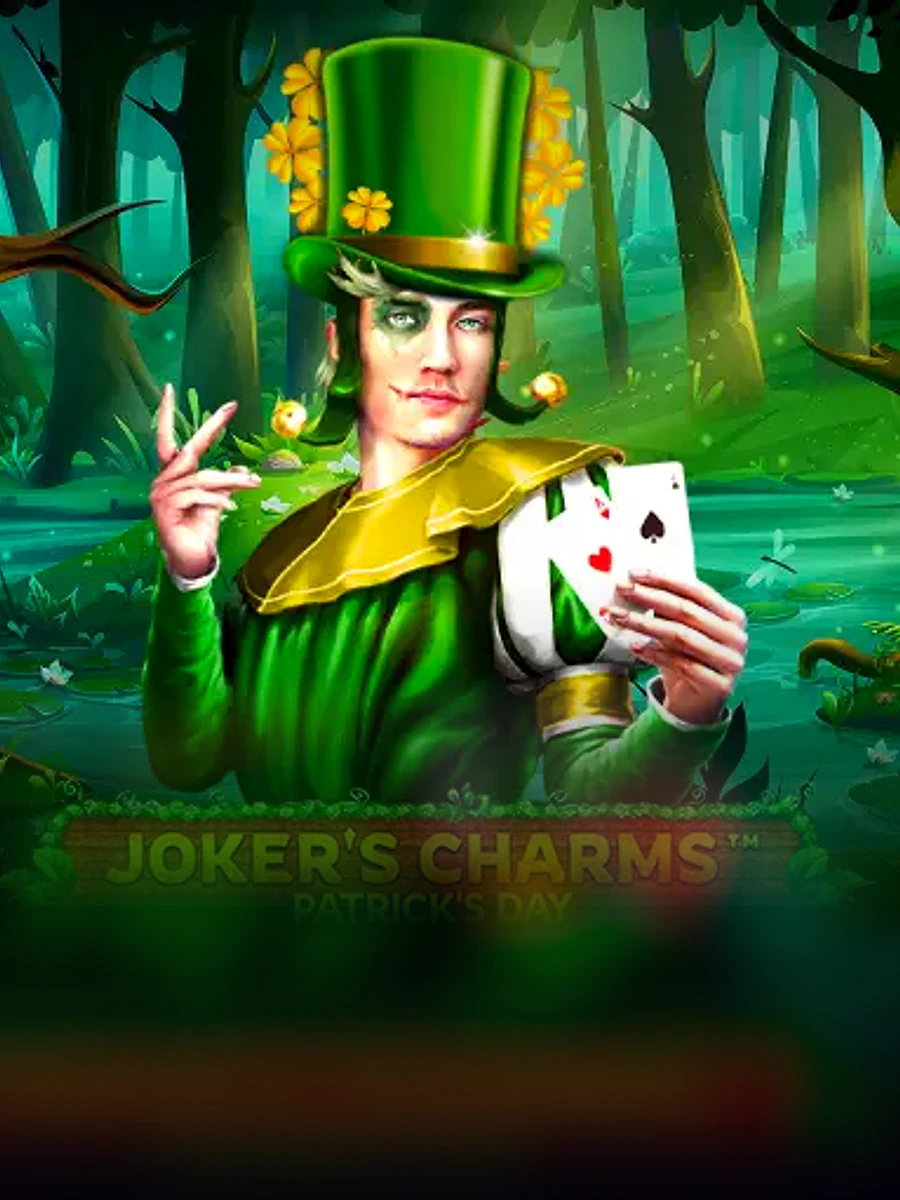 Joker's Charms Patrick's Day slot game artwork