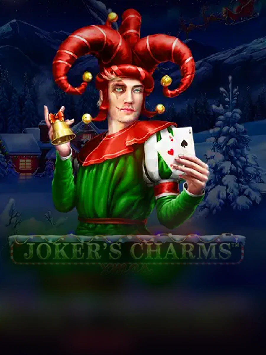 Jokers Charms Xmas slot game artwork