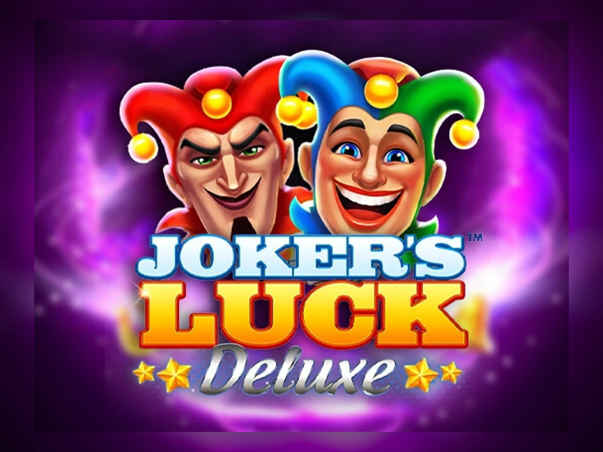 Jokers Luck Deluxe slot game artwork