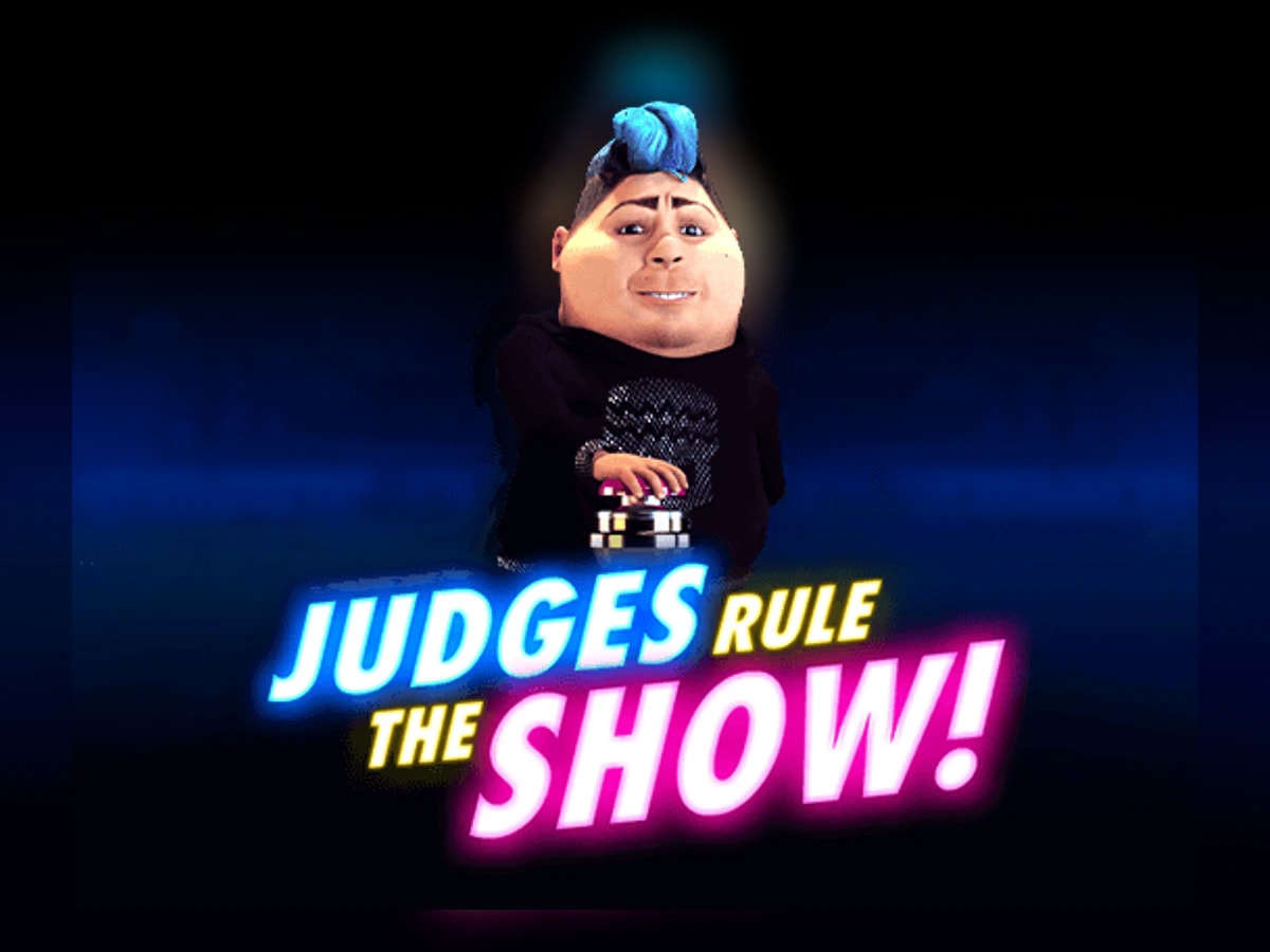 Judges Rule the Show! slot game artwork