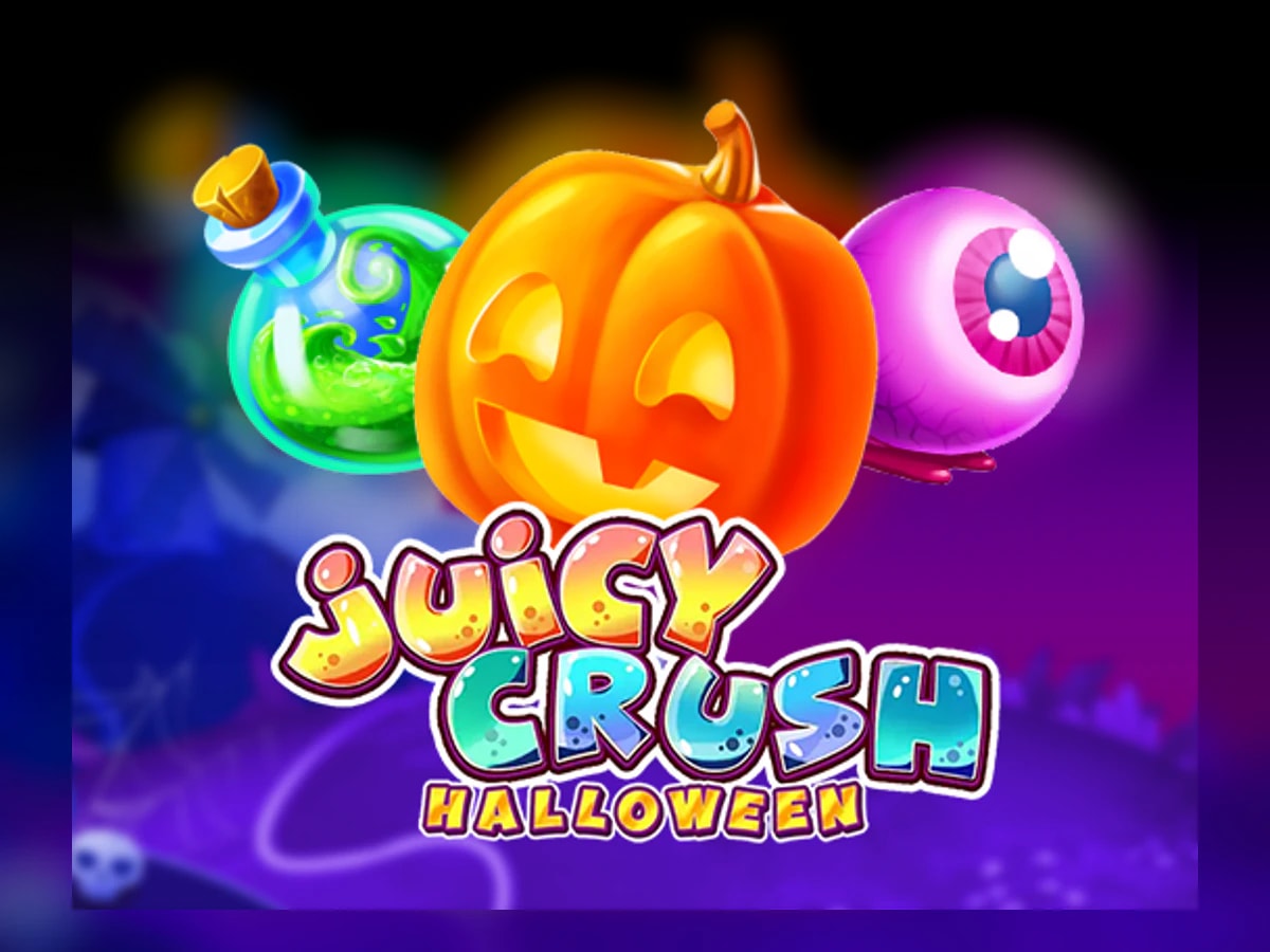 Juicy Crush Halloween slot game artwork