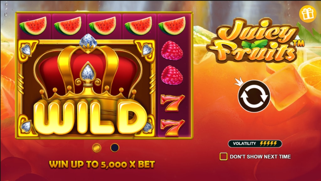 Juicy Fruits slot game artwork