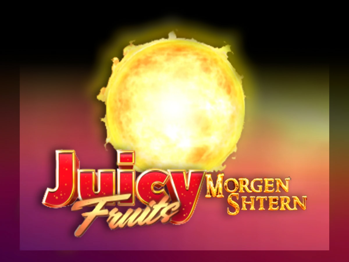 Juicy Fruits: Morgenstern slot game artwork