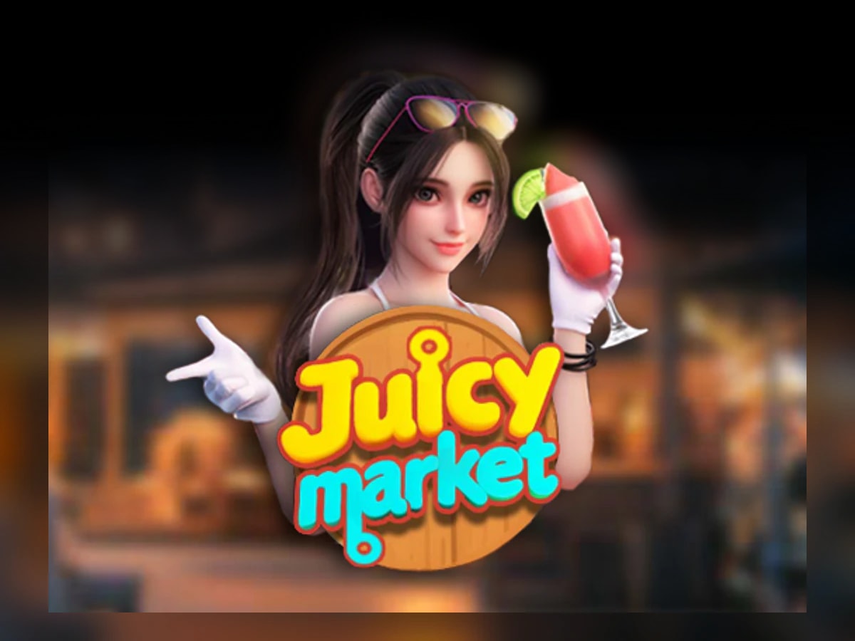Juicy Market slot game artwork