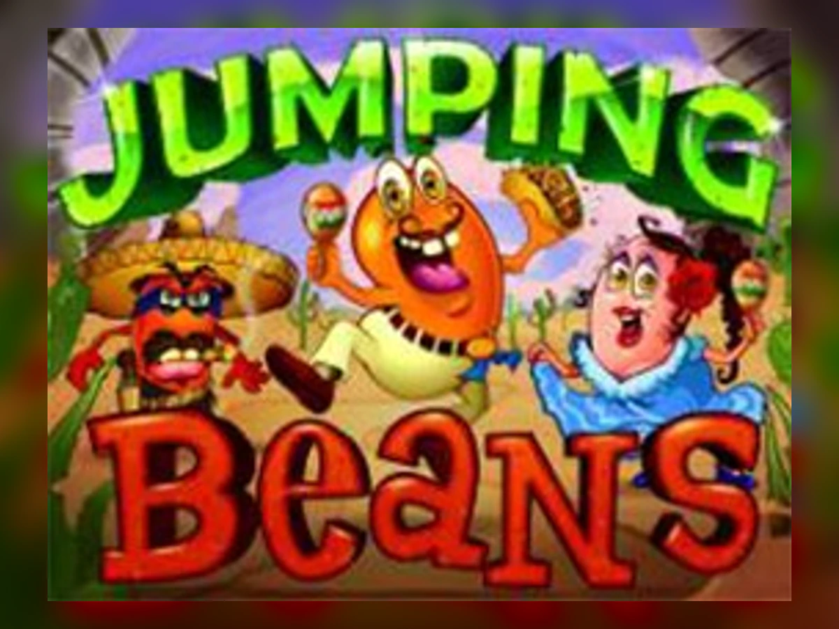 Jumping Beans slot game artwork