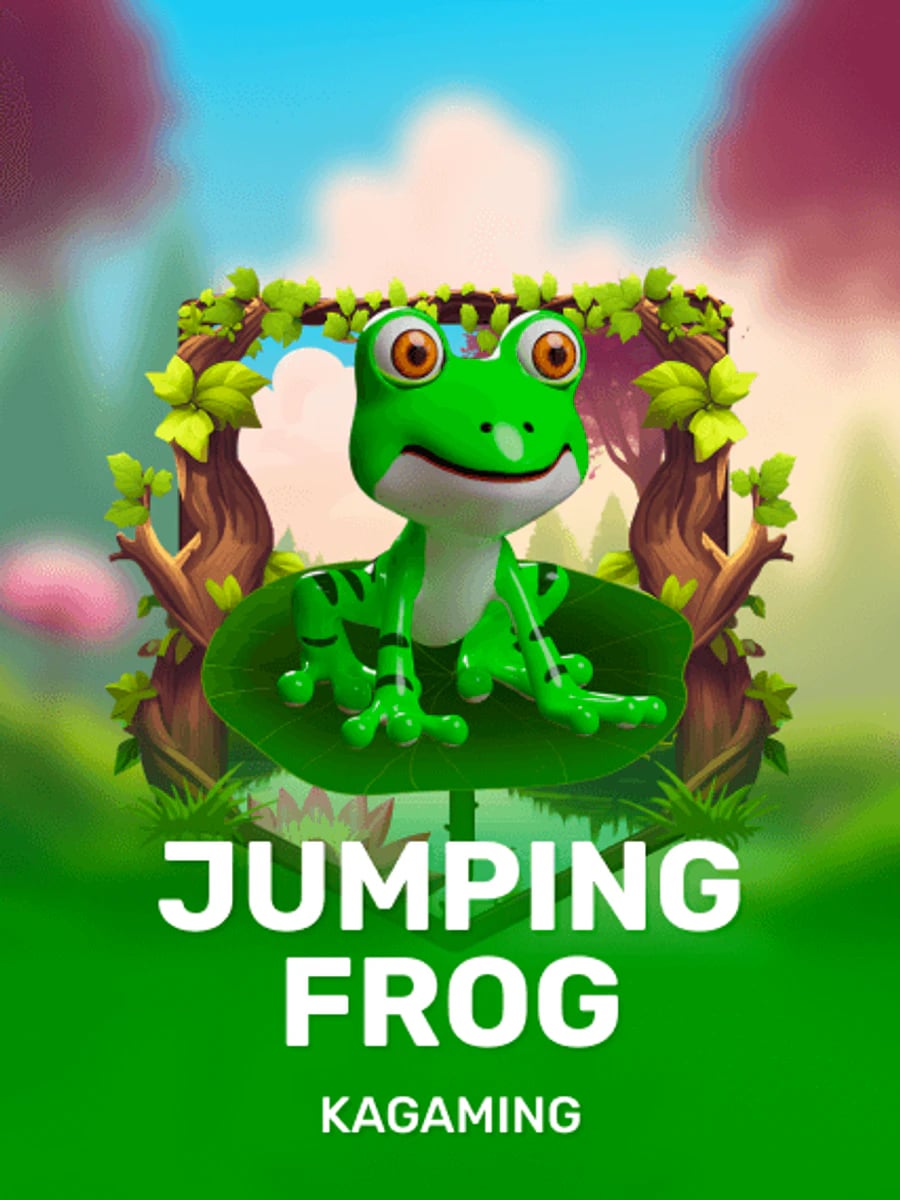 Jumping Frog slot game artwork