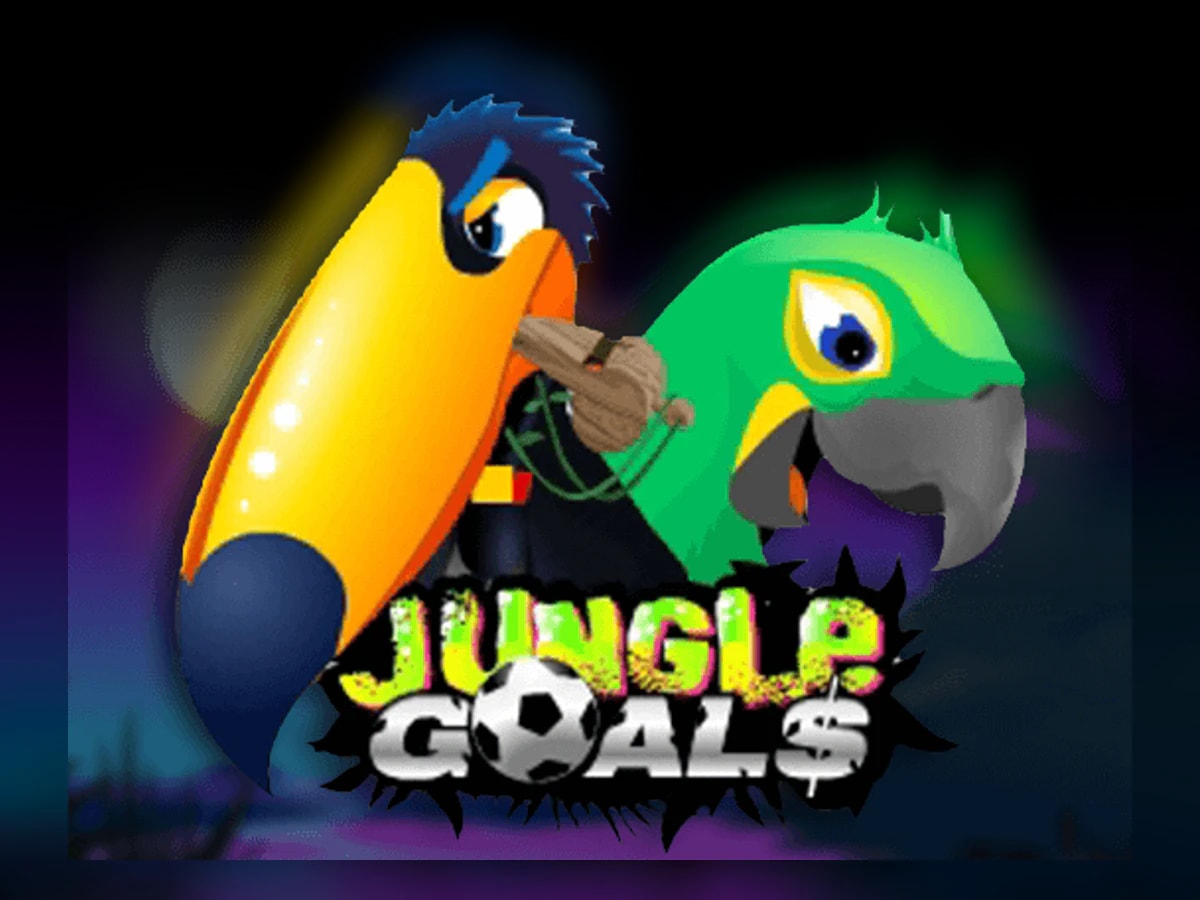 Jungle Goals slot game artwork