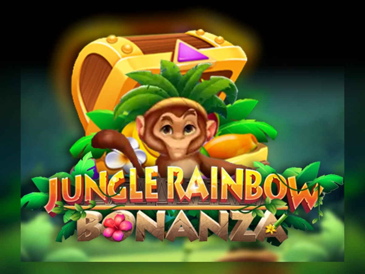 Jungle Rainbow Bonanza slot game artwork