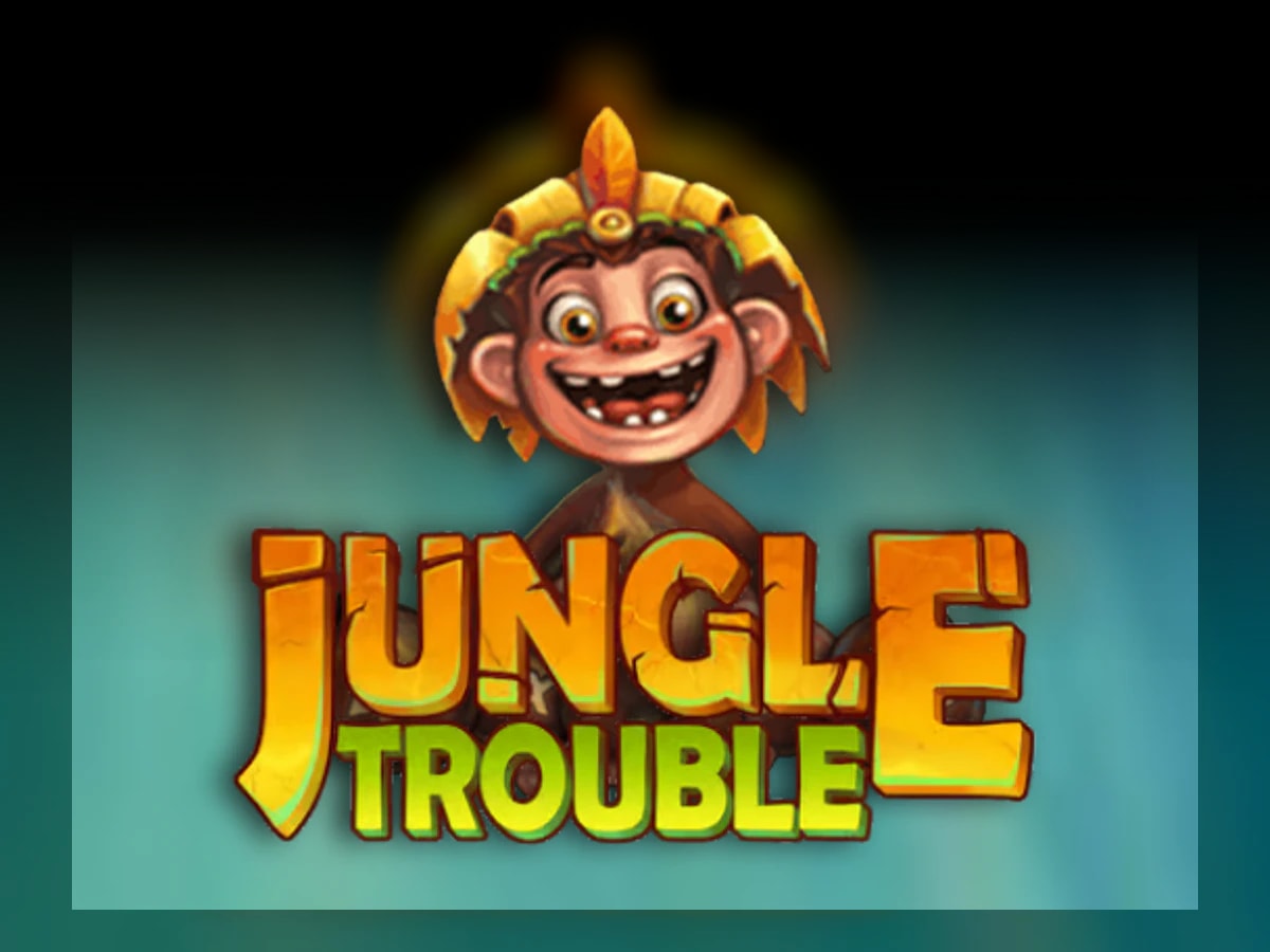 Jungle Trouble slot game artwork