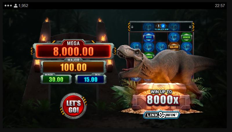 Jurassic Park Gold slot game artwork