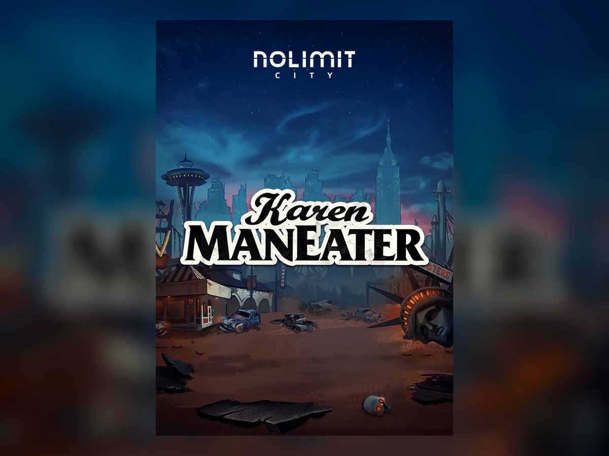 Karen Maneater slot game artwork