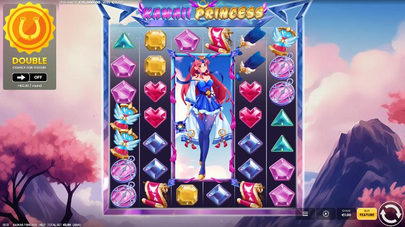 Kawaii Princess slot game artwork