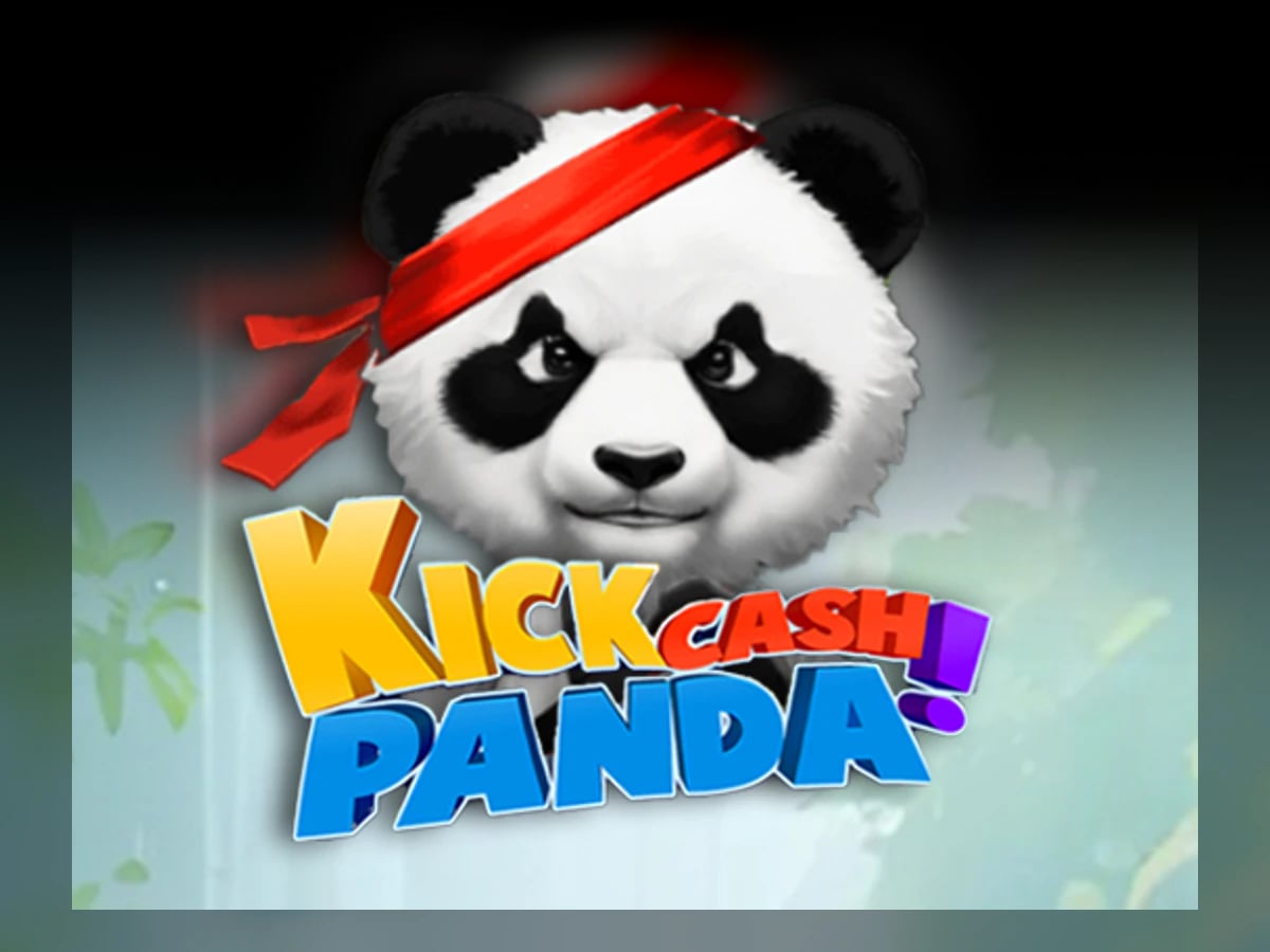 Kick Cash Panda slot game artwork