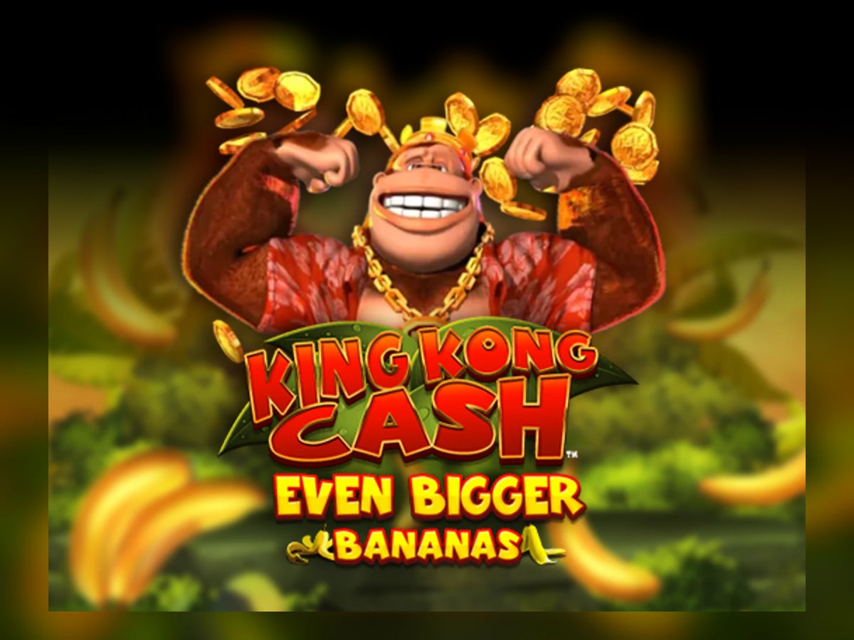 King Kong Cash Even Bigger Bananas slot game artwork