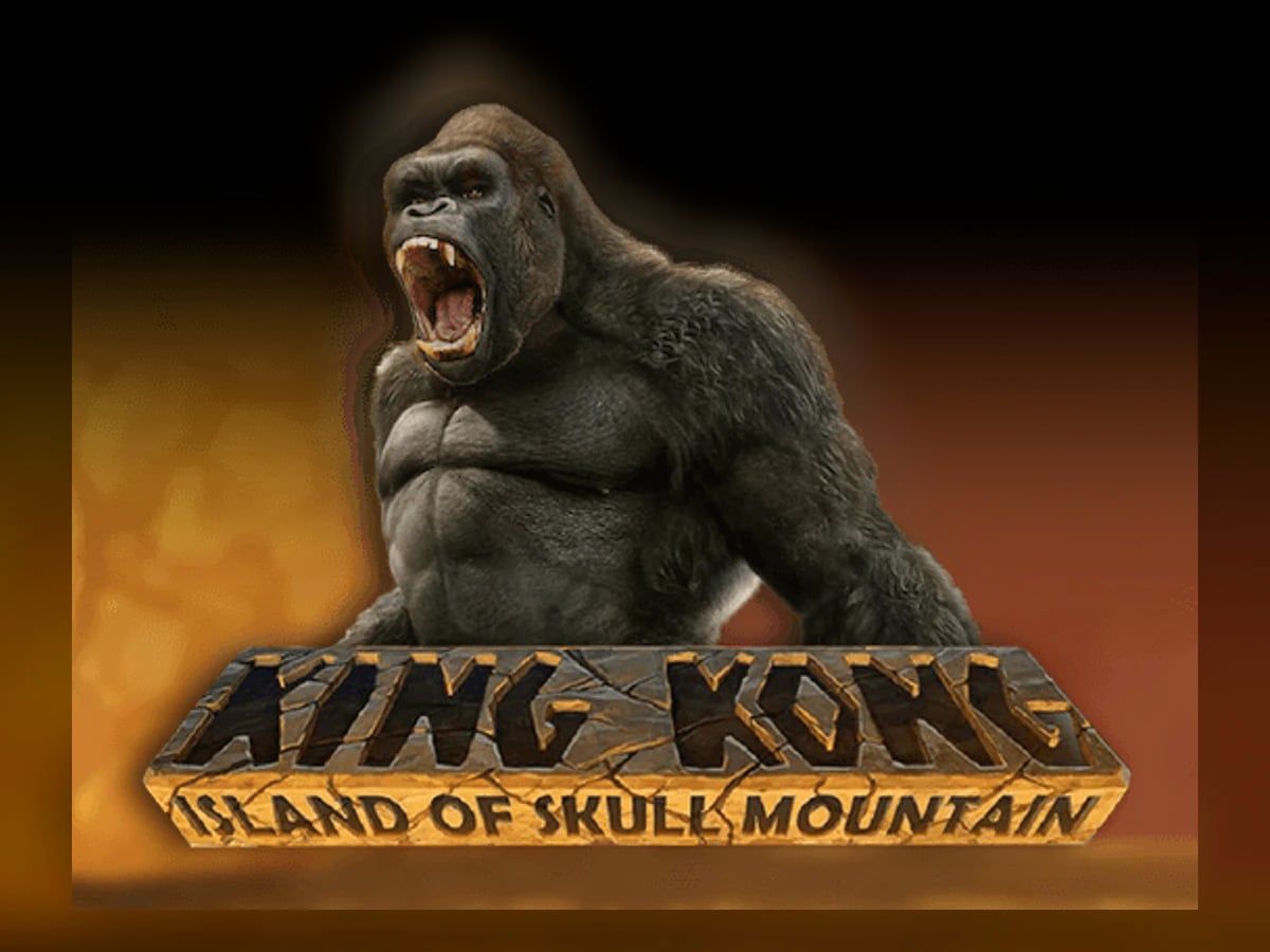 King Kong Island of Skull Mountain slot game artwork