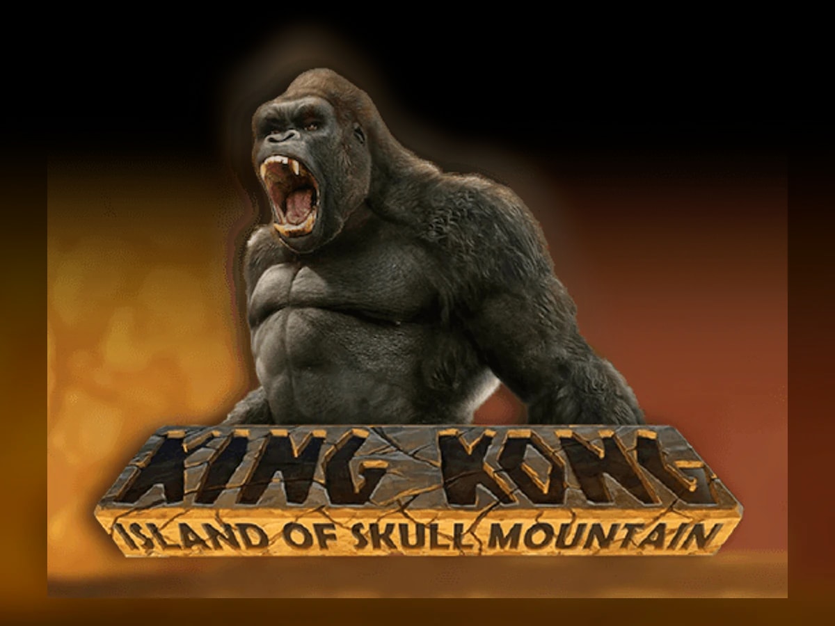 King Kong Island of Skull Mountain slot game artwork