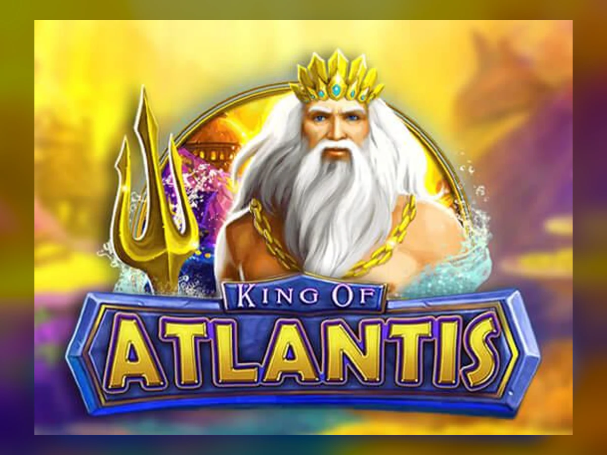 King of atlantis slot game artwork