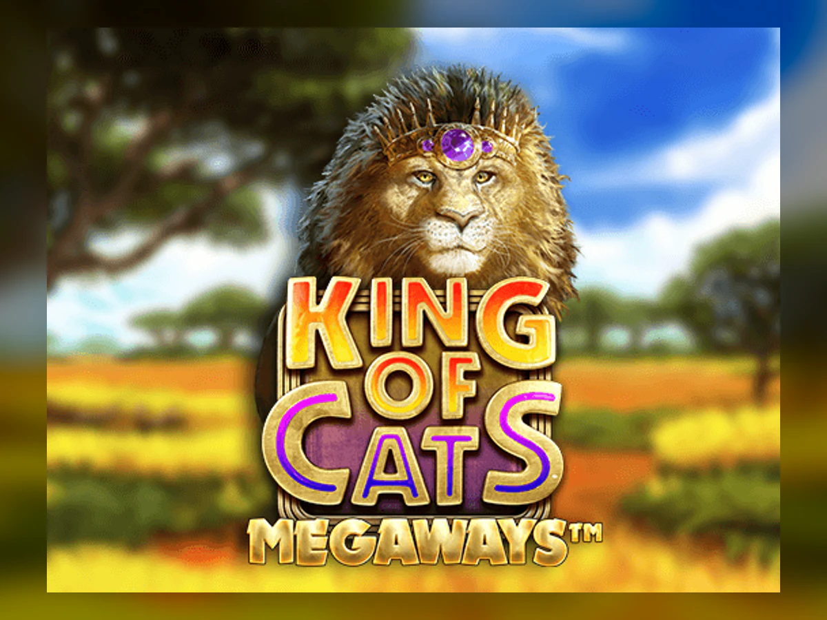 King of Cats Megaways slot game artwork
