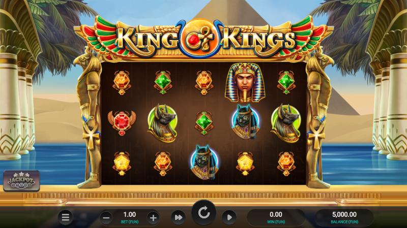 King Of Kings slot game artwork