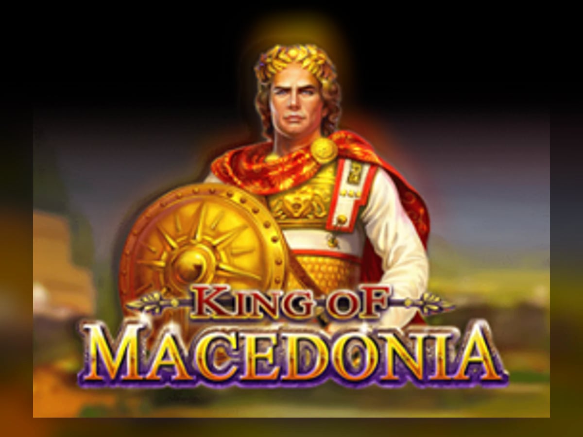 King of Macedonia slot game artwork