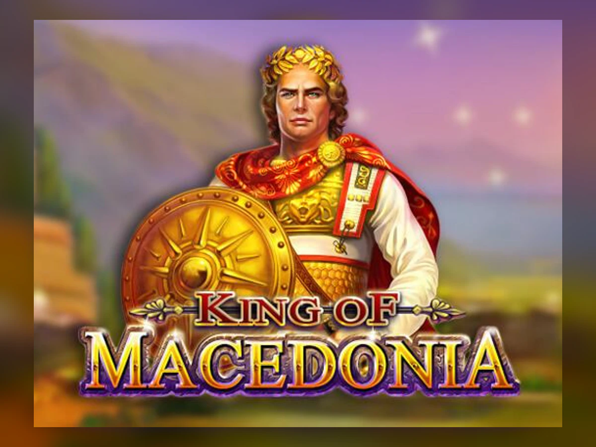 King of Macedonia slot game artwork