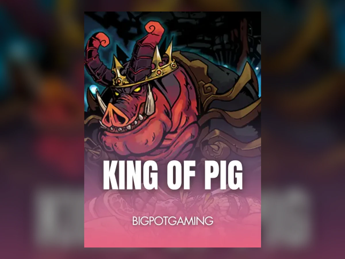 King of Pig slot game artwork