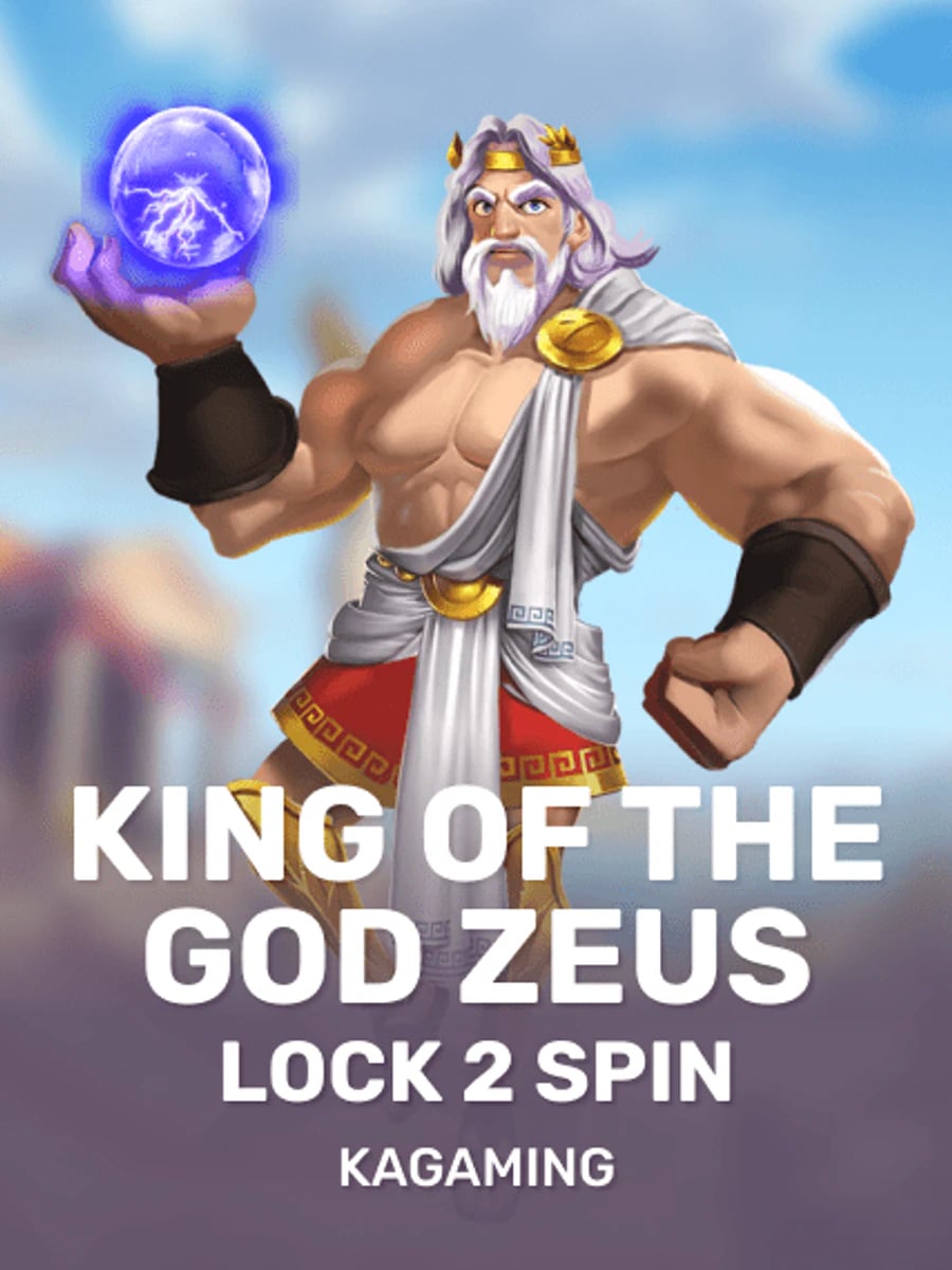 King of the God Zeus Lock 2 Spin slot game artwork